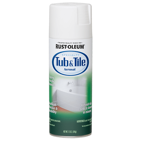 Specialty Tub Tile Aerosol Product Page
