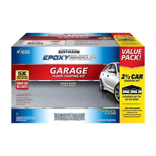 EpoxyShield Garage Floor Kit Gloss Grey 02