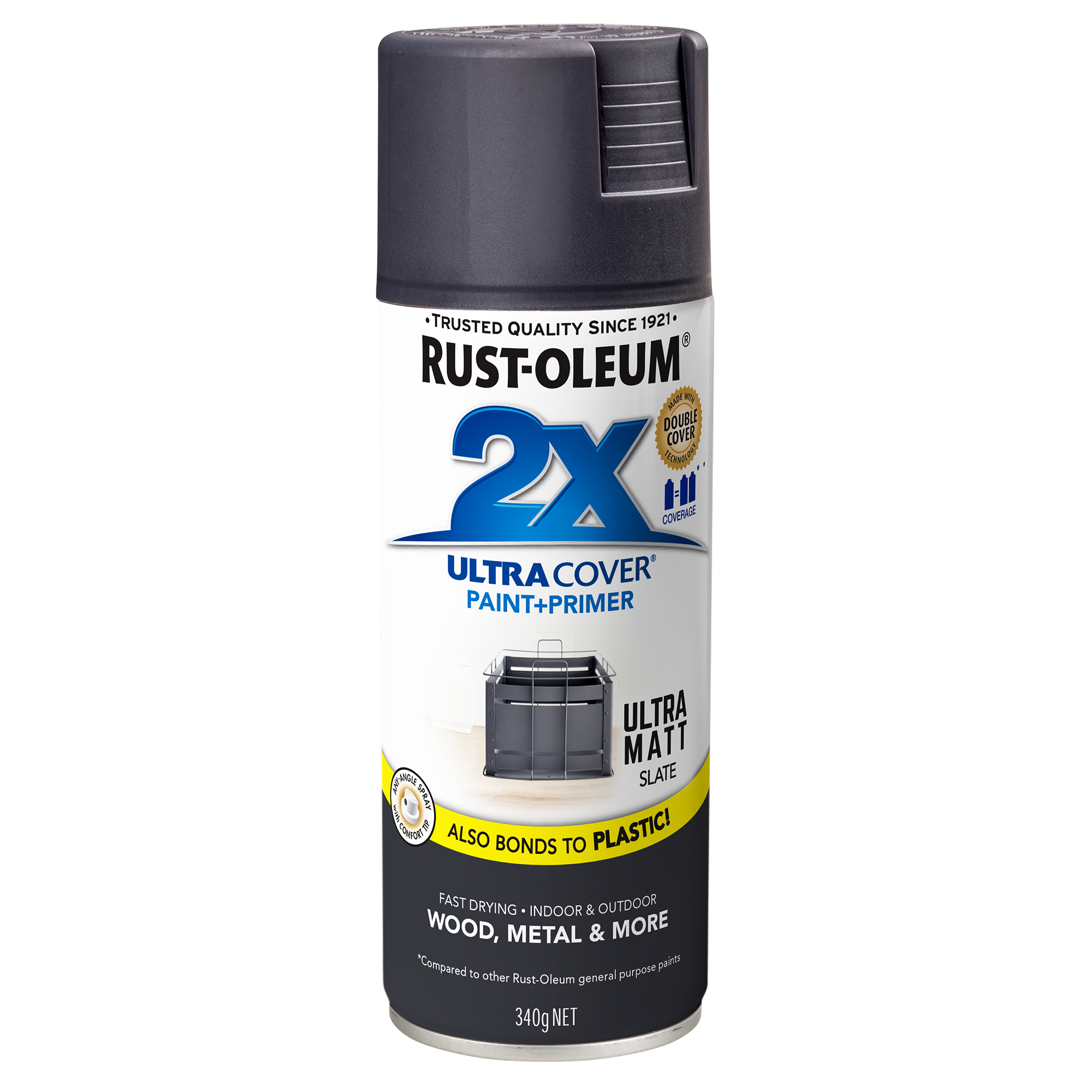 Rust-Oleum American Accents Ultra Cover 2X Gloss Spray Paint & Primer, Deep Turquoise, 12 Oz