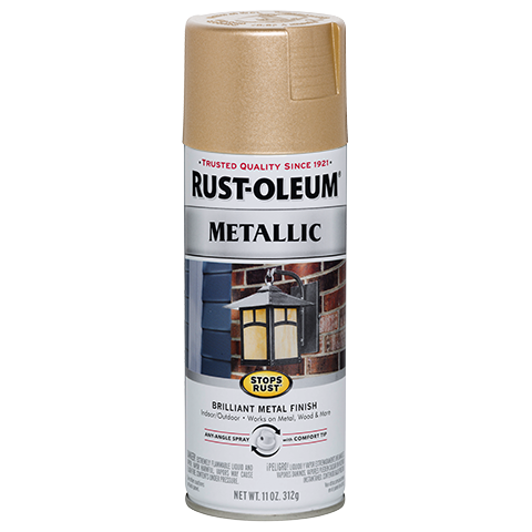 Stops Rust Metallic Spray Paint Rose Gold