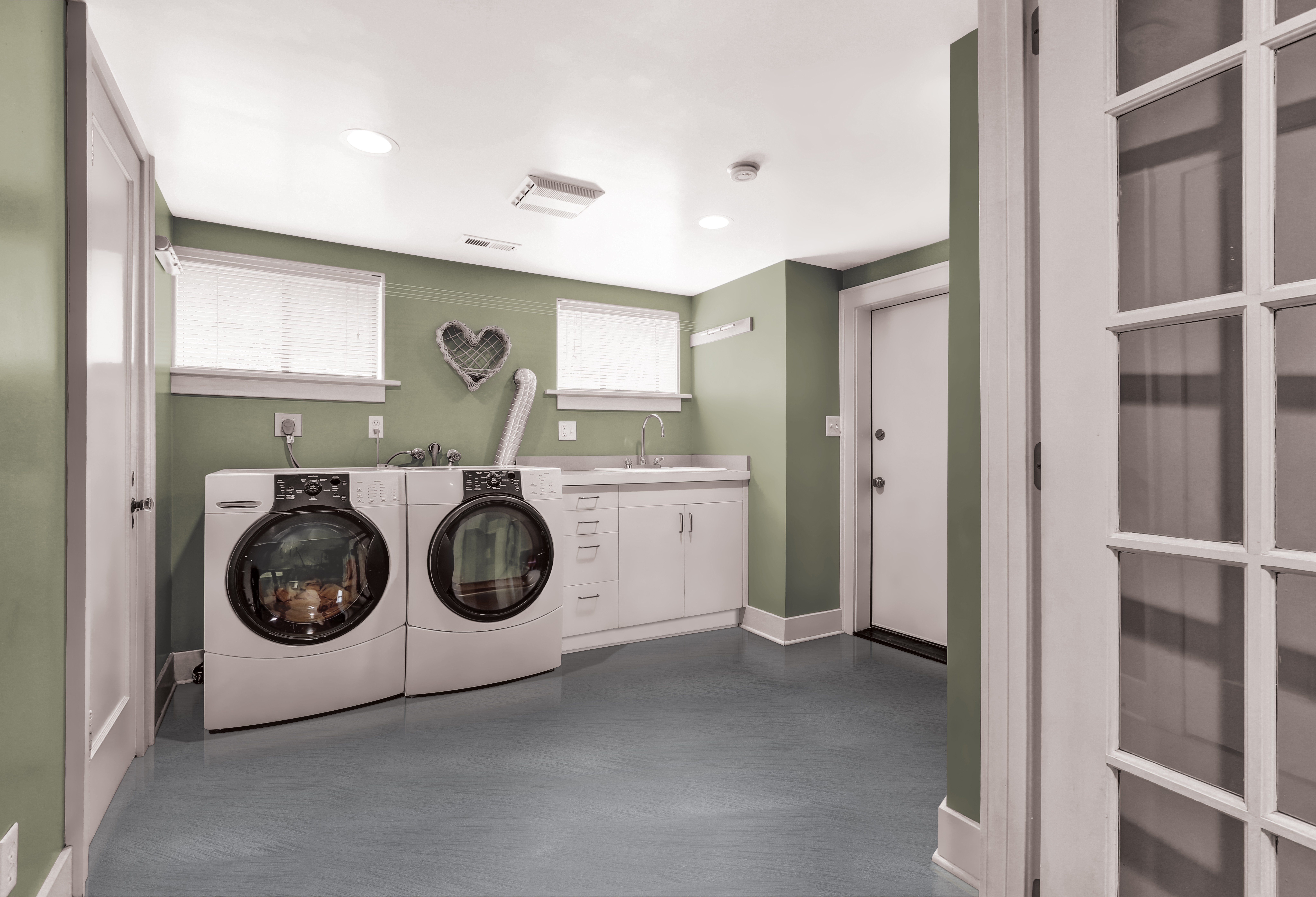 RockSolid Metallic Gunmetal Floor Coating