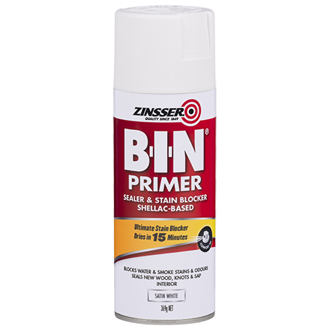 Zinsser® B-I-N® Shellac-Base Primer Product Page